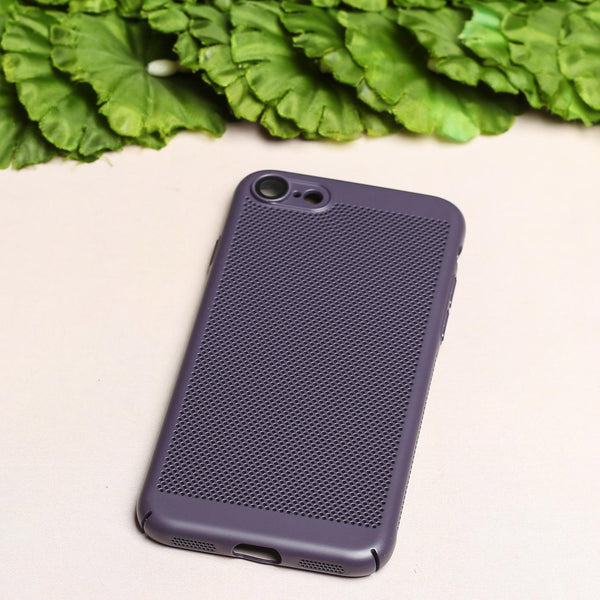 BREATHING Deep Purple Silicone Case for Apple Iphone 7