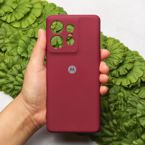 Mehroon Camera Original Silicone case for Motorola Edge 50 Pro