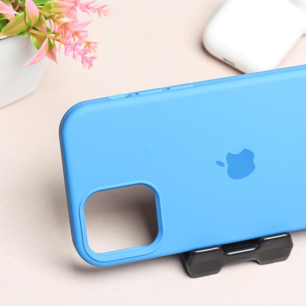 Sky Blue Original Silicone case for Apple iphone 12 mini