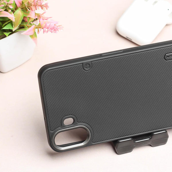 Black Niukin Silicone Case for CMF Nothing PHONE 1