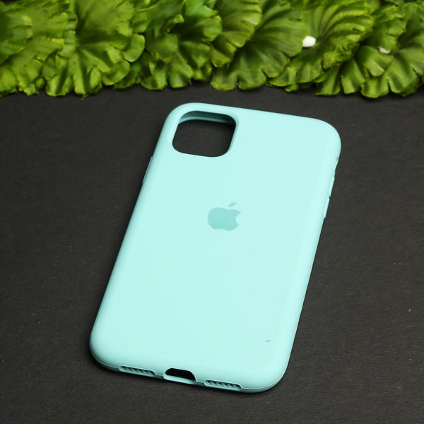 Sea Green Original Silicone case for Apple iphone 12 Mini