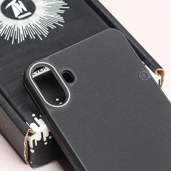 Black Niukin Silicone Case for CMF Nothing PHONE 1