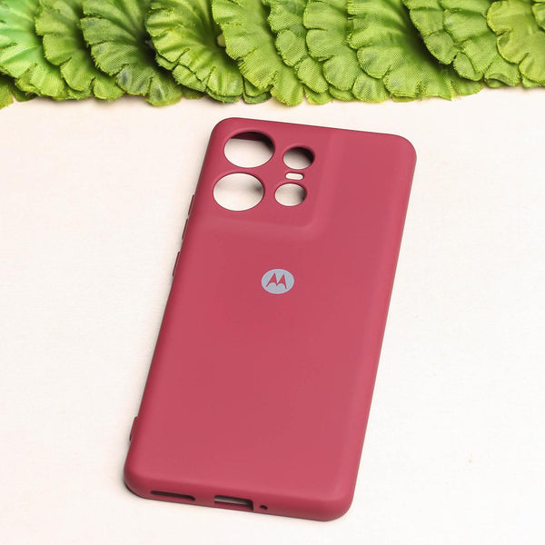 Mehroon Camera Original Silicone case for Motorola Edge 50 Pro