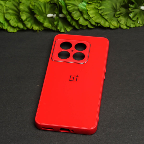 Red camera Safe mirror case for Oneplus 10 Pro