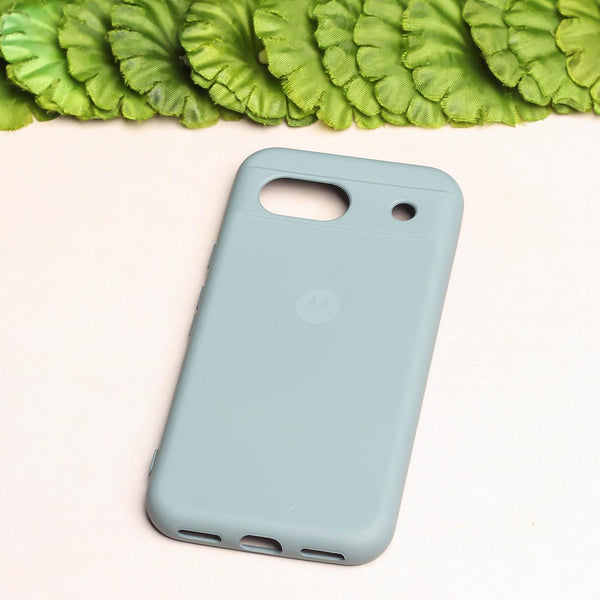 Light Grey Camera Original Silicone case for Google Pixel 8a