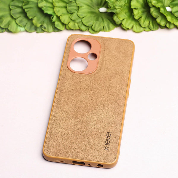 X-LEVEL Brown Leather Case for Oneplus Nord CE 3 Lite