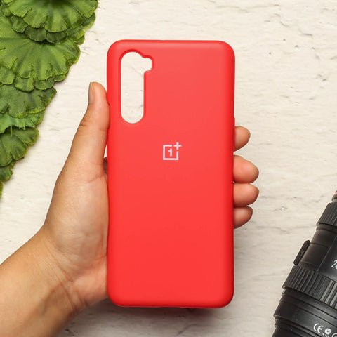 Red Original Silicone case for Oneplus Nord