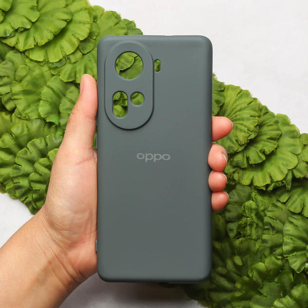 Grey Camera Original Silicone case for Oppo Reno 11