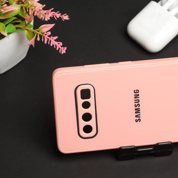 Pink camera Safe mirror case for Samsung S10 Plus