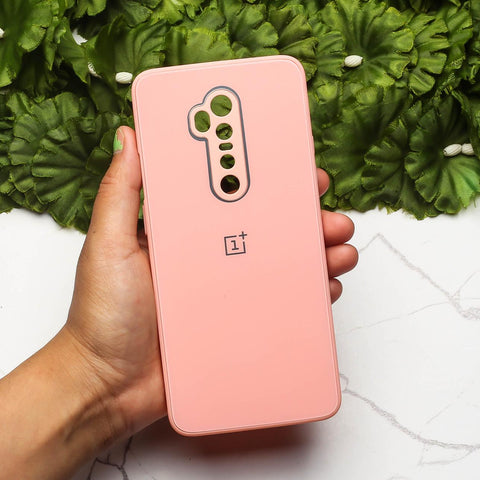 Pink camera Safe mirror case for Oneplus 7 Pro