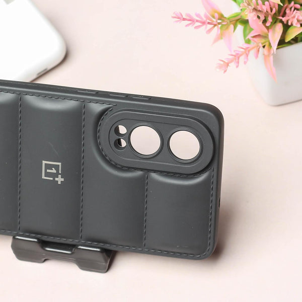 Black Puffon Silicone Case for Oneplus Nord Ce 4 Lite