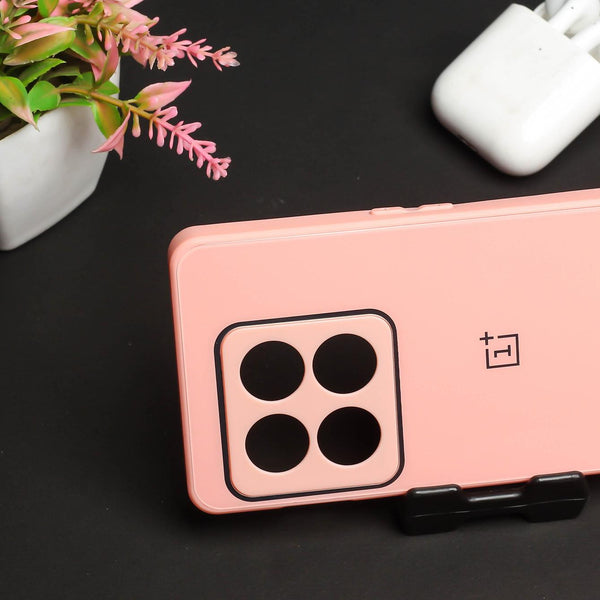 Pink camera Safe mirror case for Oneplus 10 Pro
