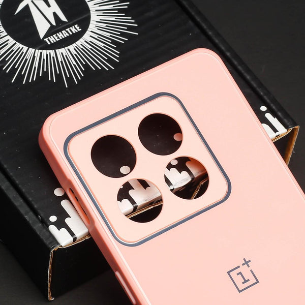 Pink camera Safe mirror case for Oneplus 10 Pro