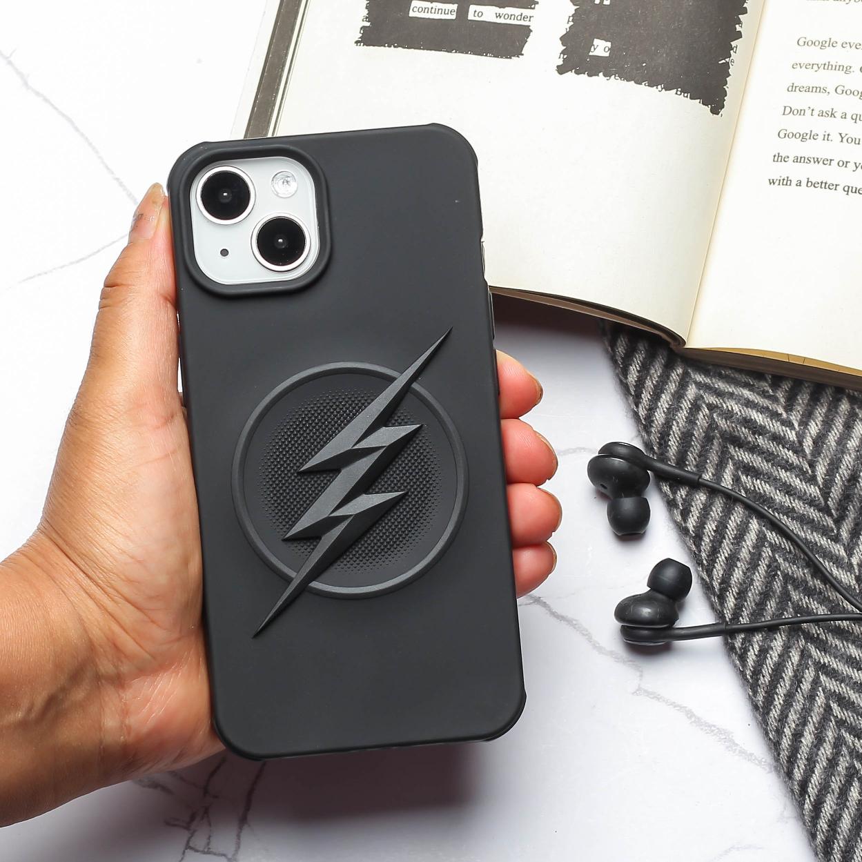 F-Superhero Engraved silicon Case for Apple Iphone 13