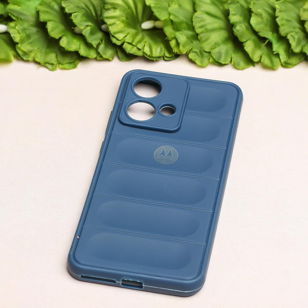 Dark Blue Wave Case for Motorola Edge 40 Neo