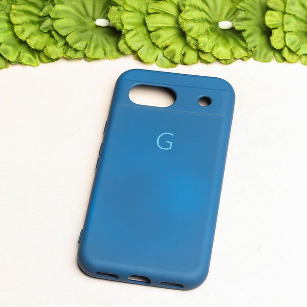 Blue Camera Original Silicone case for Google Pixel 8a