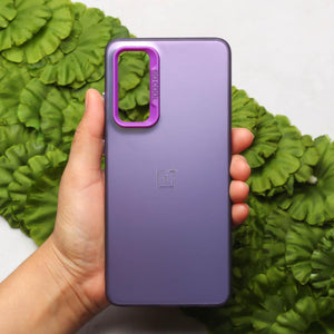 Purple Rgiem Slim Slicone Non-Yellowing Protective Case for Oneplus Nord CE 4 Lite