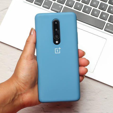 Sky Blue Original Silicone case for Oneplus 8