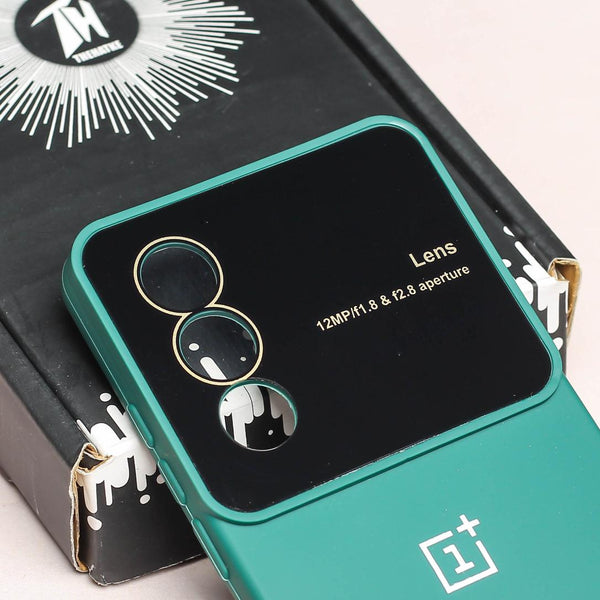 Spoov Luxury Dark Green Silicone Case for Oneplus nord Ce 4