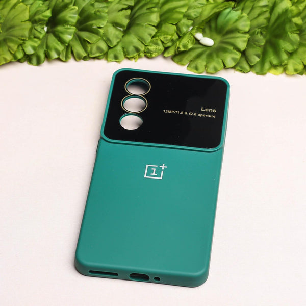 Spoov Luxury Dark Green Silicone Case for Oneplus nord Ce 4