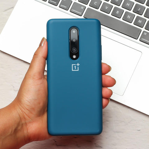 Cosmic Blue Original Silicone case for Oneplus 8