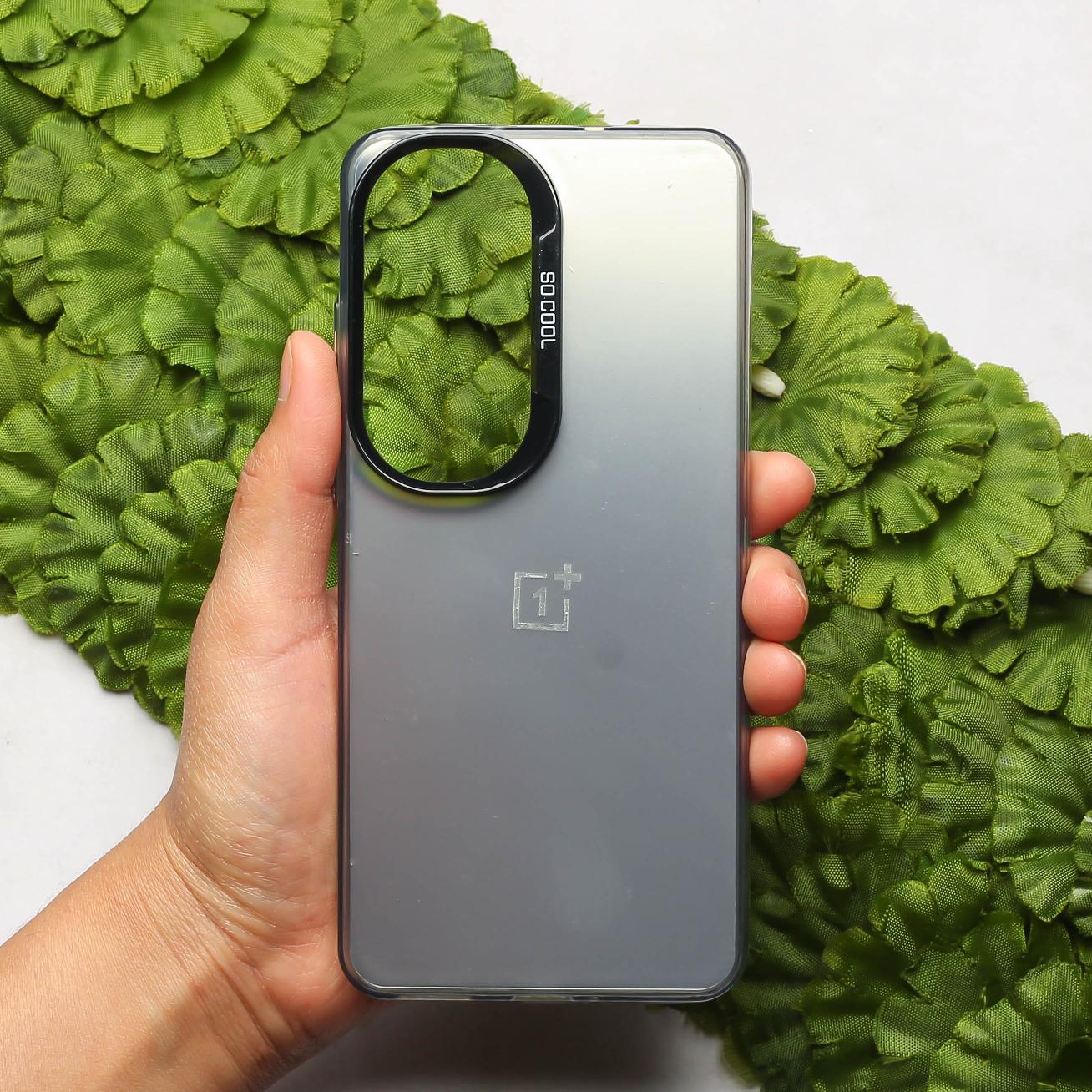 Grey Rgiem Slim Slicone Non-Yellowing Protective Case for Oneplus Nord CE 3 Lite