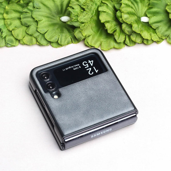 Grey Royal King Silicone Case for Samsung Galaxy Z FLIP 4