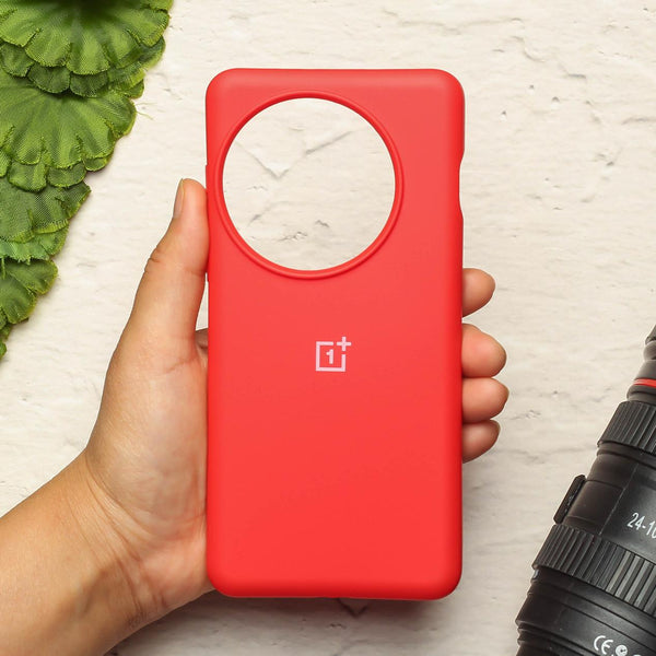Red Original Silicone case for Oneplus 13