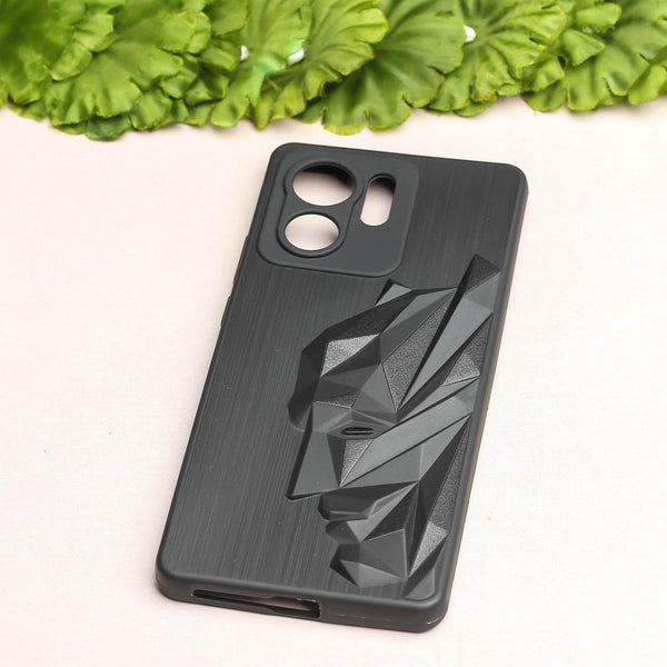 Superhero Engraved logo silicon Case for Motorola Edge 40