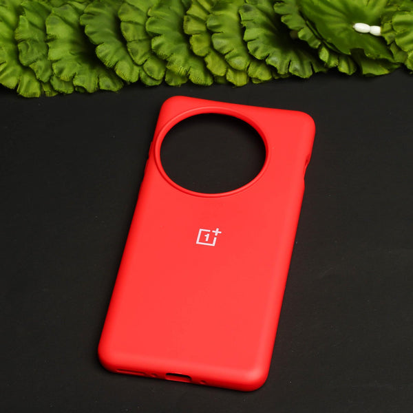 Red Original Silicone case for Oneplus 13