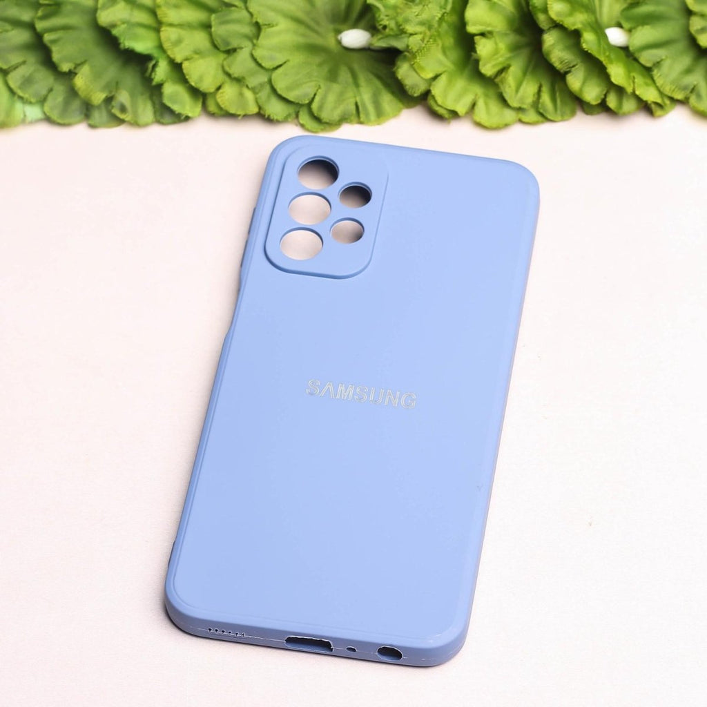 Blue Candy Silicone Case for Samsung A23 The Hatke Blue Candy Silicone Case for Samsung A23 The Hatke
