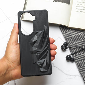 Superhero Engraved logo silicon Case for Oppo Reno 11