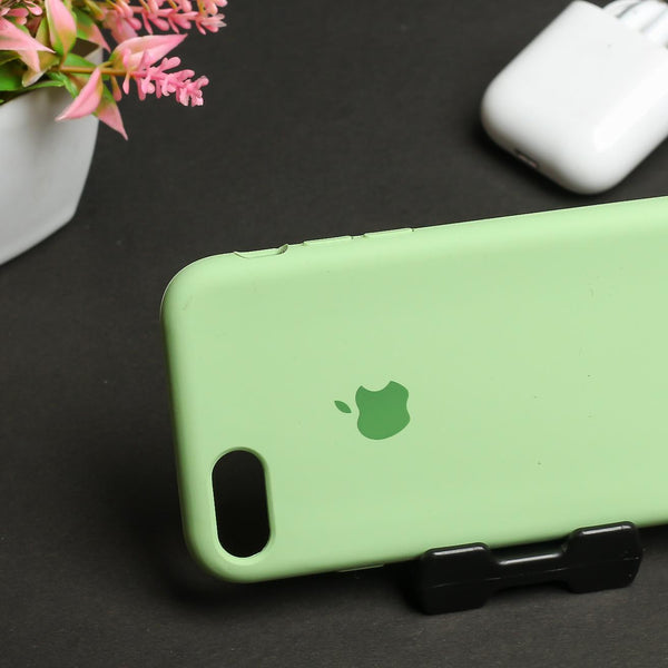 Light Green Original Silicone case for Apple iphone SE 2