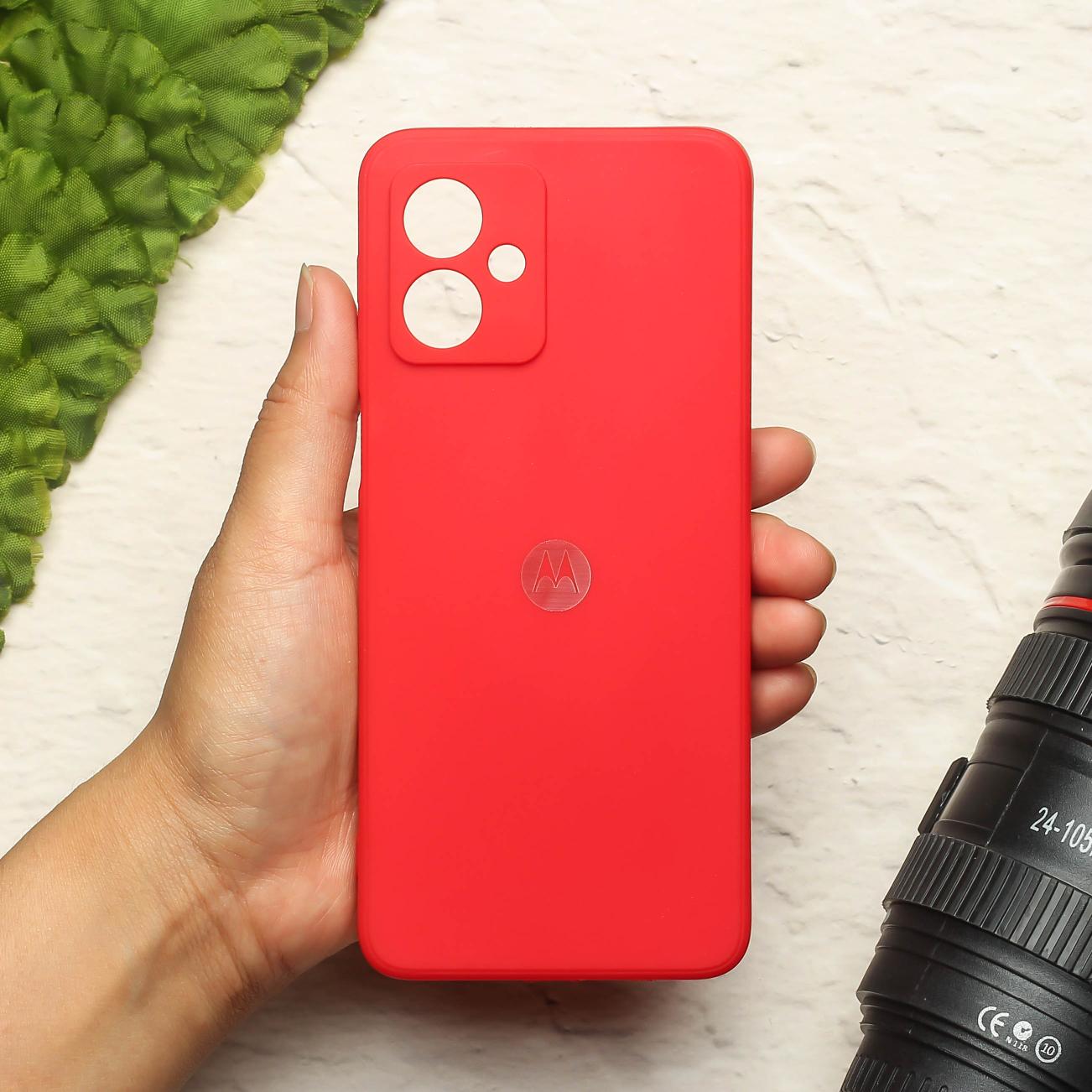 Red Candy silicone Case for Motorola G64