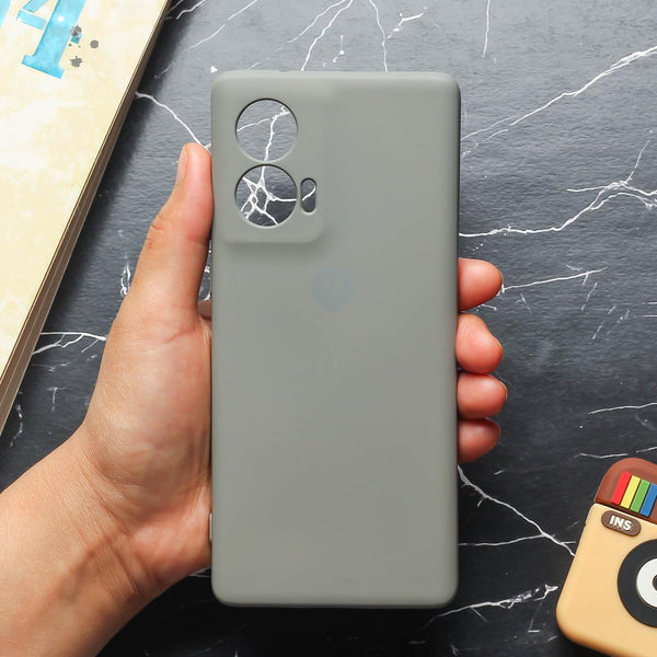 Light Brown Camera Original Silicone case for Motorola Edge 50 Fusion