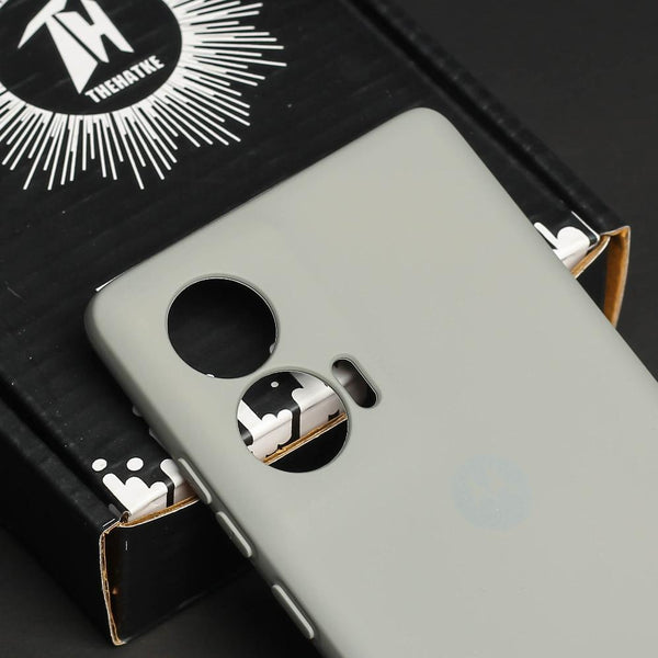 Light Brown Camera Original Silicone case for Motorola Edge 50 Fusion