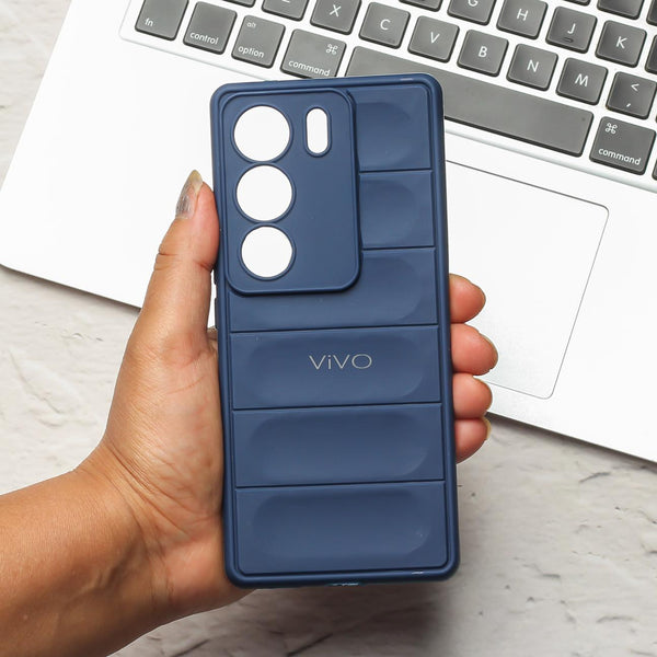 Dark Blue Wave Case for Vivo V29 Pro 5g