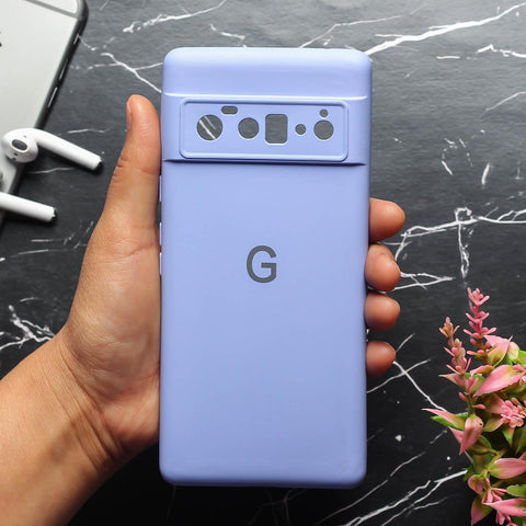 Purple Camera Original Silicone case for Google Pixel 6 Pro