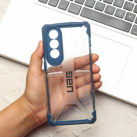 Blue UAG Transparent Case for Oneplus Nord CE 4