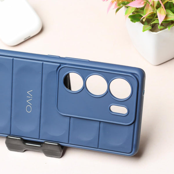 Dark Blue Wave Case for Vivo V29 Pro 5g