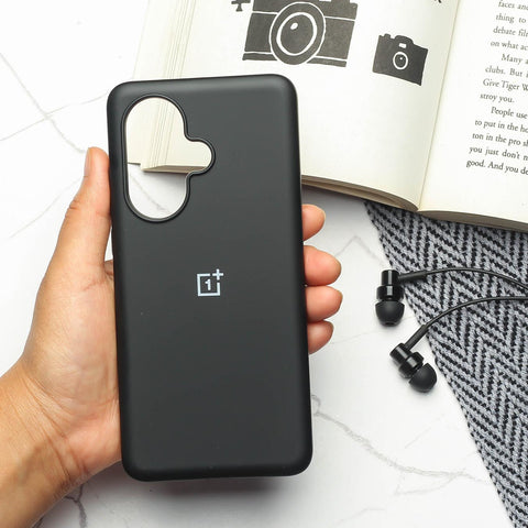 Black Original Silicone case for Oneplus Nord CE 3 5G