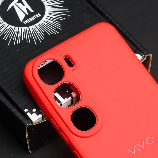 Red Candy silicone Case for Vivo Y300