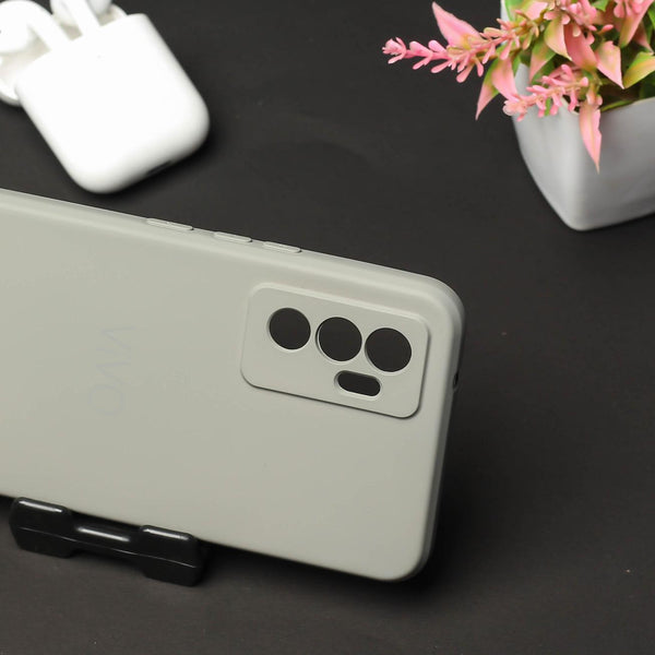 Light Brown Camera Original Silicone case for Vivo V23e