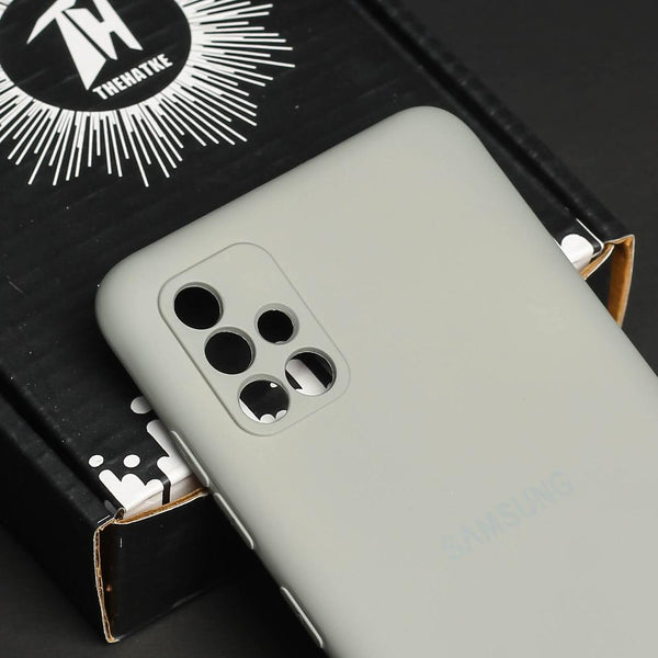 Light Brown Camera Original Silicone case for Samsung M51