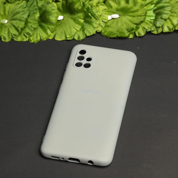 Light Brown Camera Original Silicone case for Samsung M51