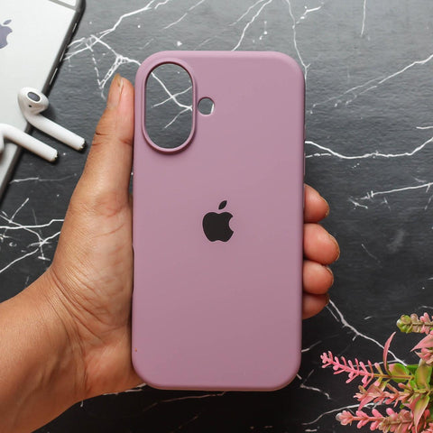 Lavender Original Silicone case for Apple iphone 16