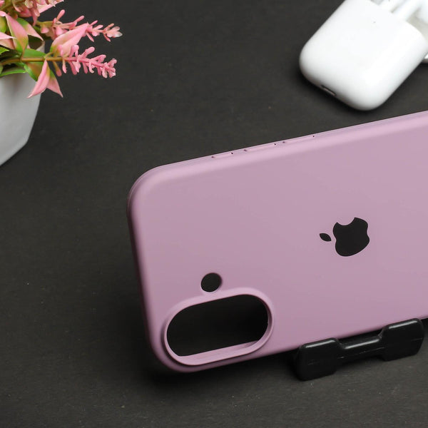 Lavender Original Silicone case for Apple iphone 16