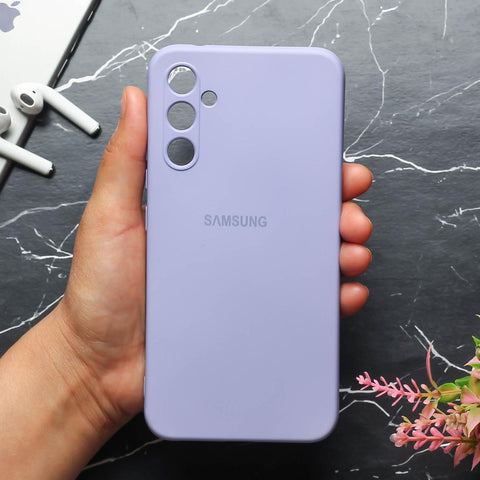 Purple Original Camera Safe Silicone case for Samsung S25 Plus