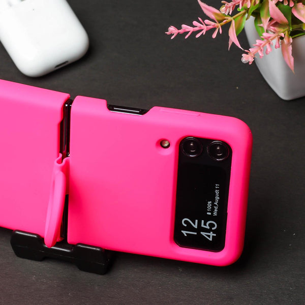 Hot Pink Original Silicone case for Samsung Galaxy Z FLIP 3