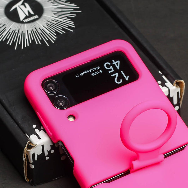 Hot Pink Original Silicone case for Samsung Galaxy Z FLIP 3